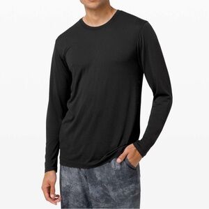 Men’s Lululemon Black Metal Vent Breathe Long Sleeve